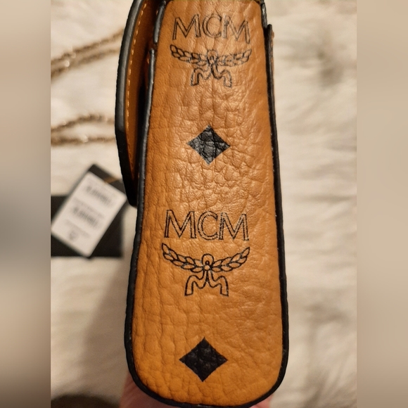 Authentic MCM Millie Viseto Colorblock Crossbody Bag - Picture 4 of 8